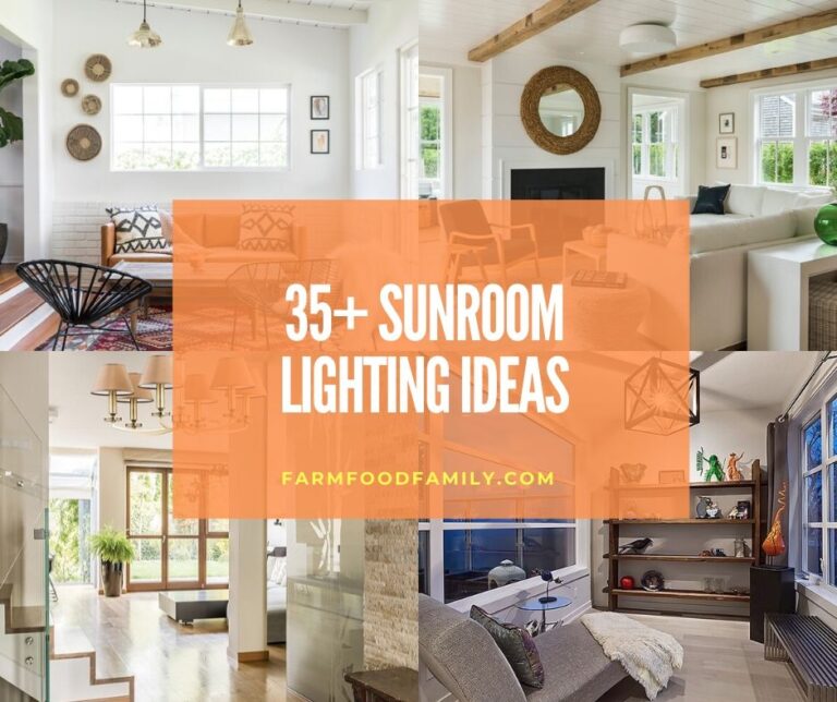 35+ Best Sunroom Lighting Ideas and Designs