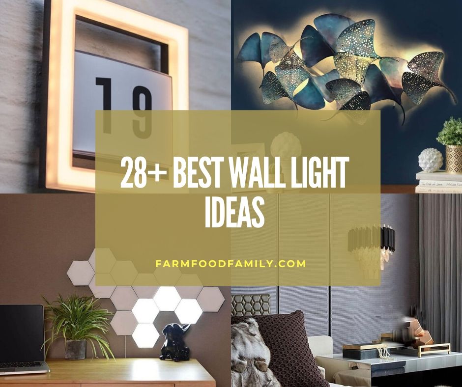 28 Awesome Wall Light Ideas And Designs To Brighten Up Your Home - Wall Lamp Decor Ideas