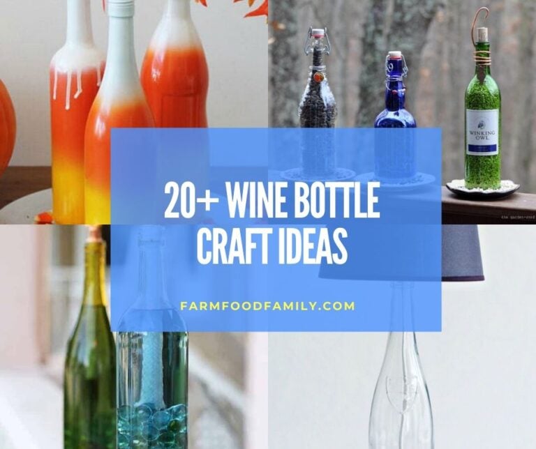 20+ Creative Crafts Using Wine Bottles