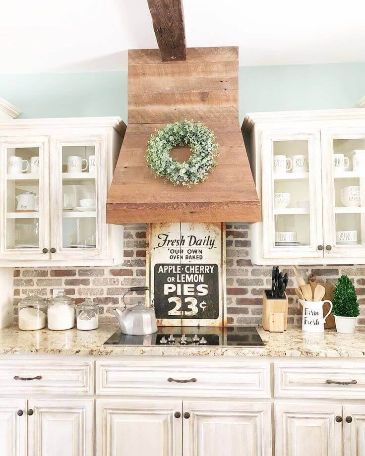 32 Rustic Kitchen Cabinet Ideas, White Kitchen Cabinets Country Style