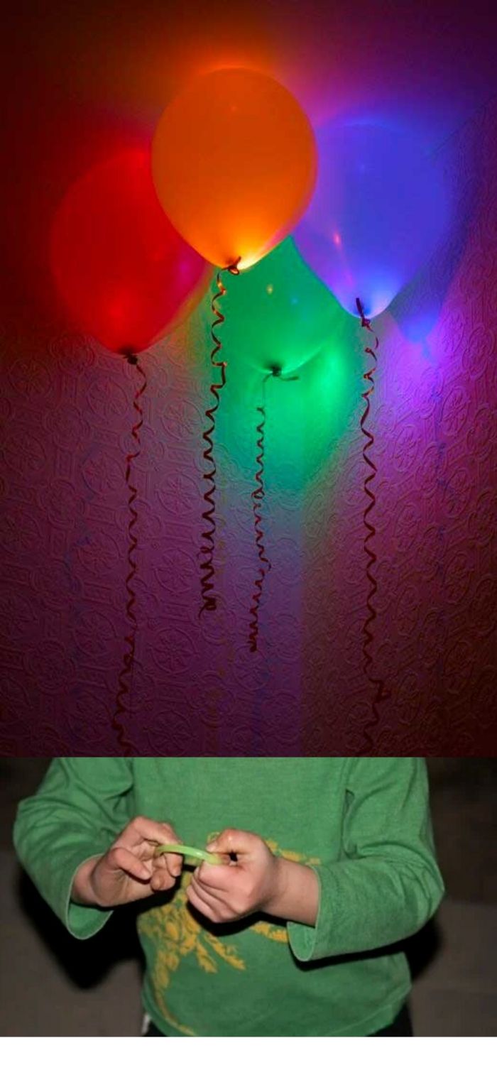 Put them in balloons to Jazz your party