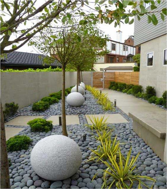 2 low water landscaping ideas