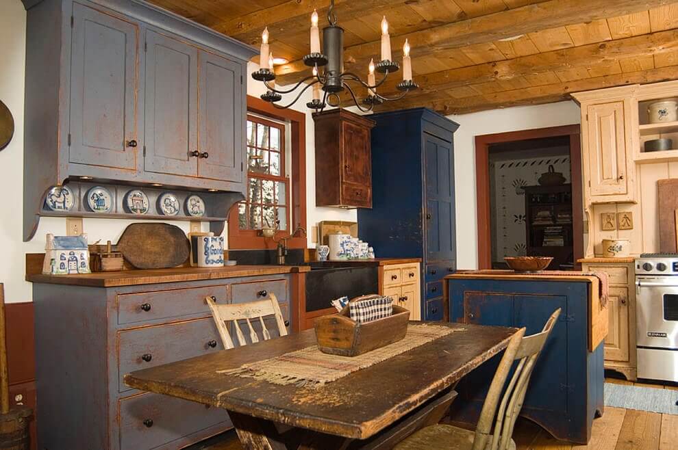 20 rustic kitchen cabinet ideas