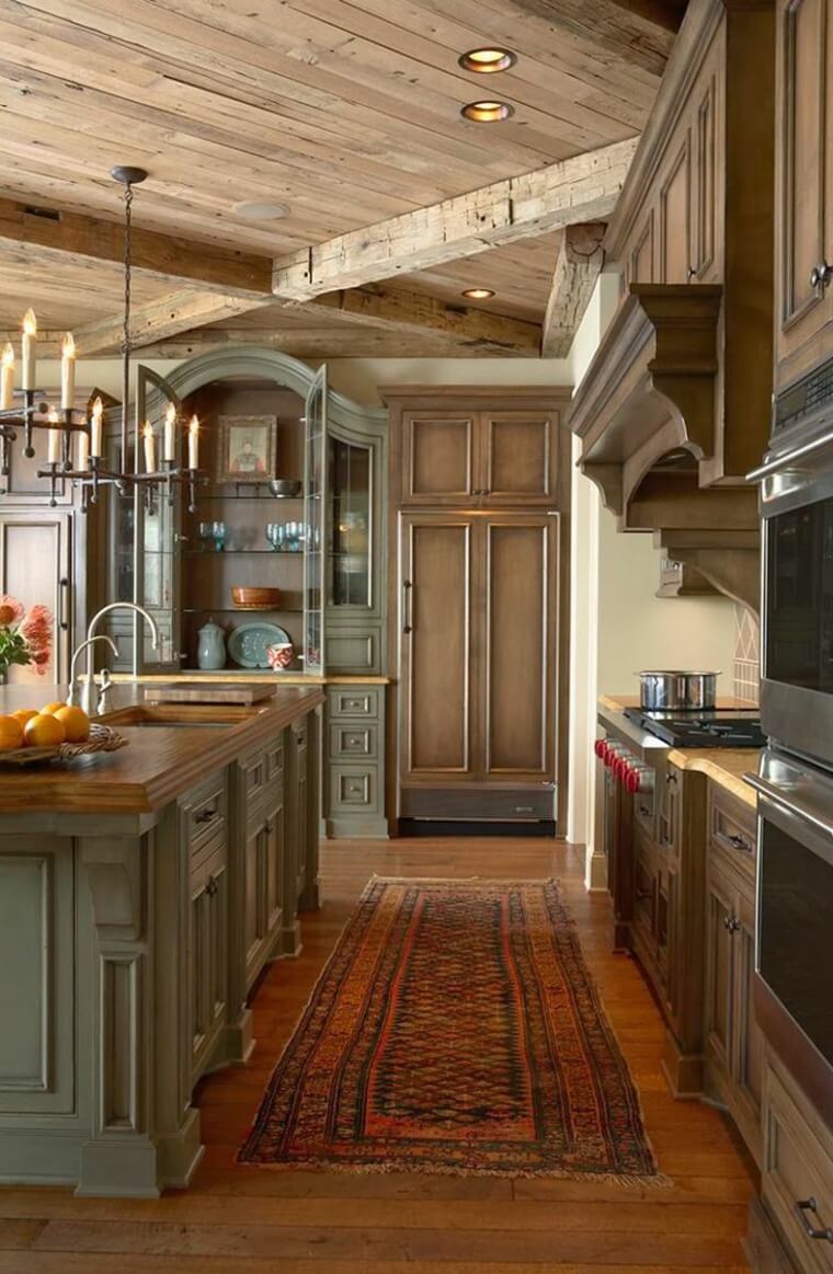 25 rustic kitchen cabinet ideas