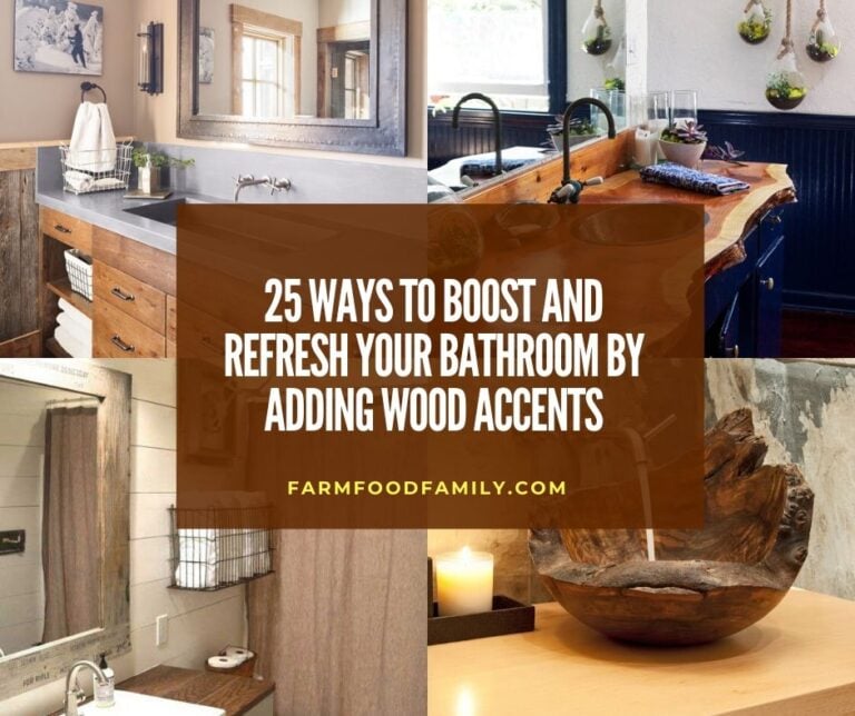 25 Ways to Boost and Refresh Your Bathroom by Adding Wood Accents