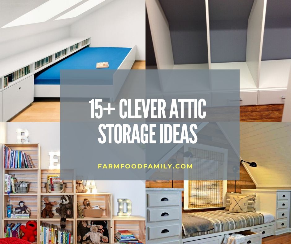 15 Clever Attic Storage Ideas, Smart Shelving Ideas