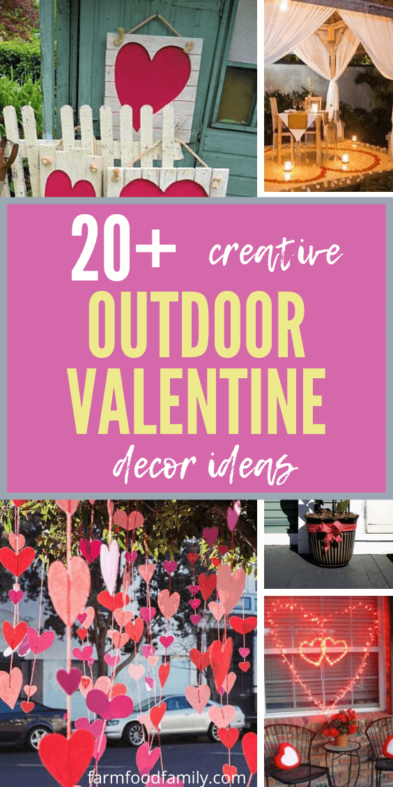 best outdoor valentine decor ideas