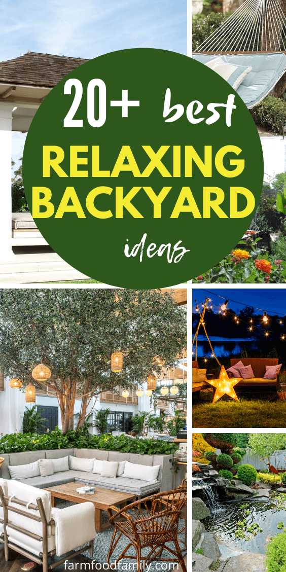 best relaxing backyard ideas