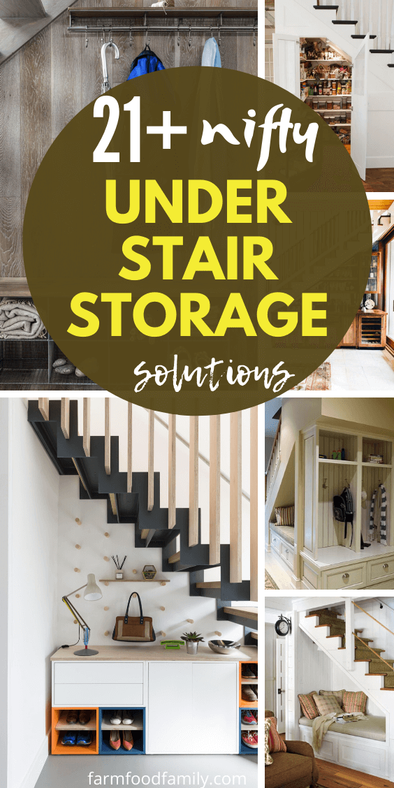 best under stair storage ideas