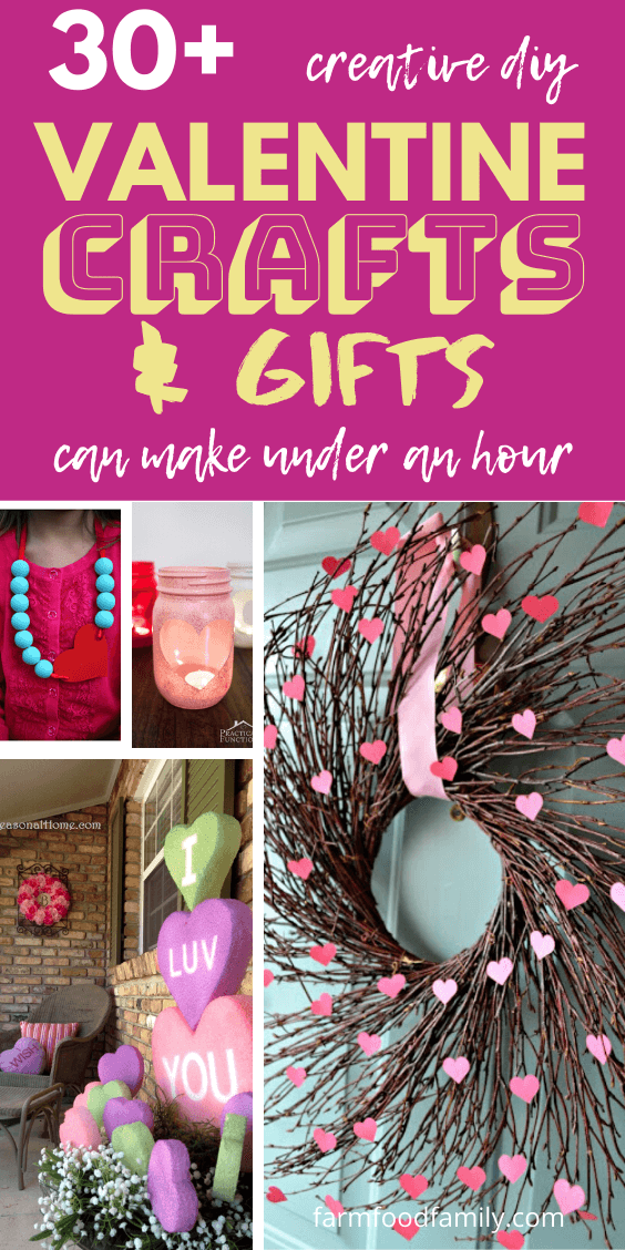 diy valentine crafts gifts under an hour