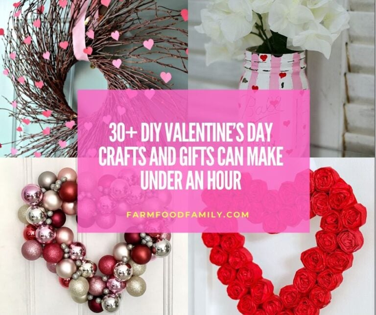30+ DIY Valentine’s Day Crafts and Gifts Can make Under an Hour