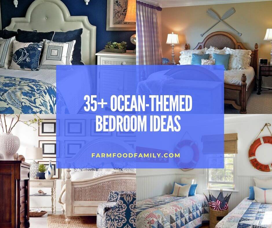 35 Best Beach Themed Bedroom Decor Ideas Designs For 2021 - How To Decorate A Beach Themed Bedroom