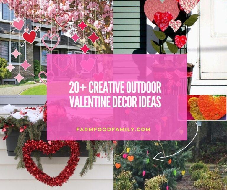 30+ Outdoor Decorating Ideas With Heart-Shaped For This Valentine