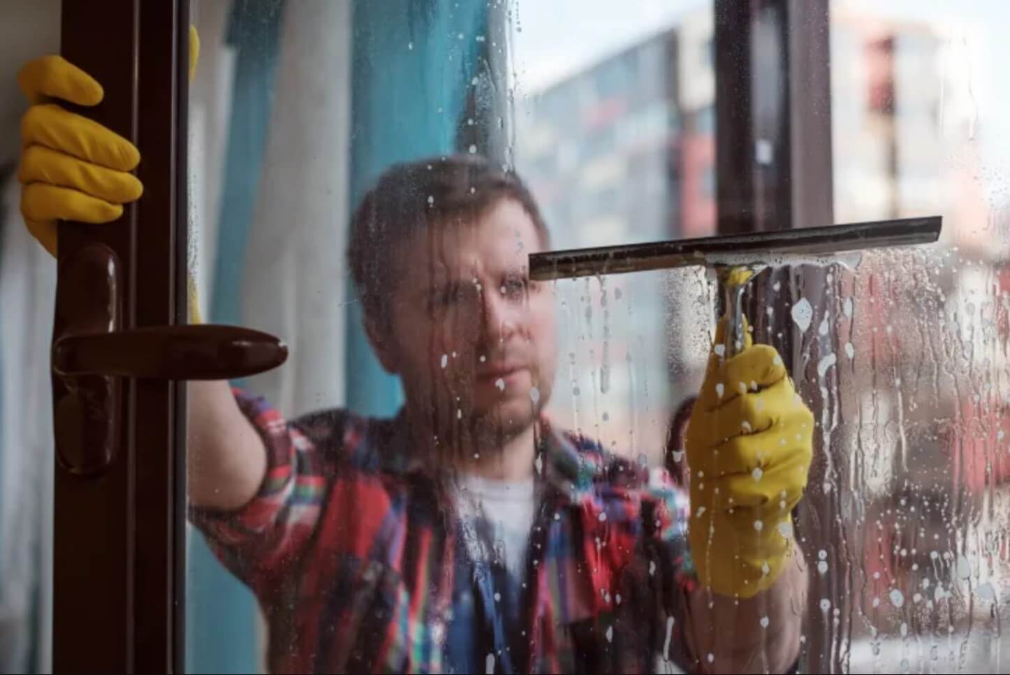 Wash your Window on a Cloudy Day