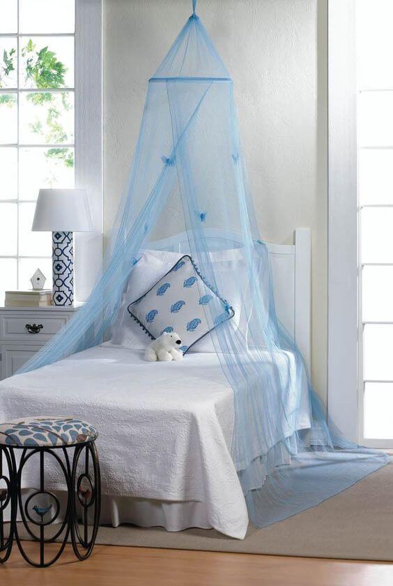 Get a Bed With Blue Canopy