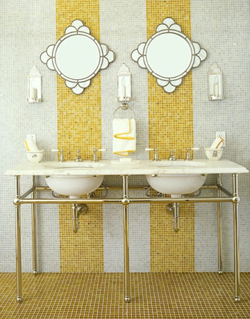 12 yellow bathroom ideas