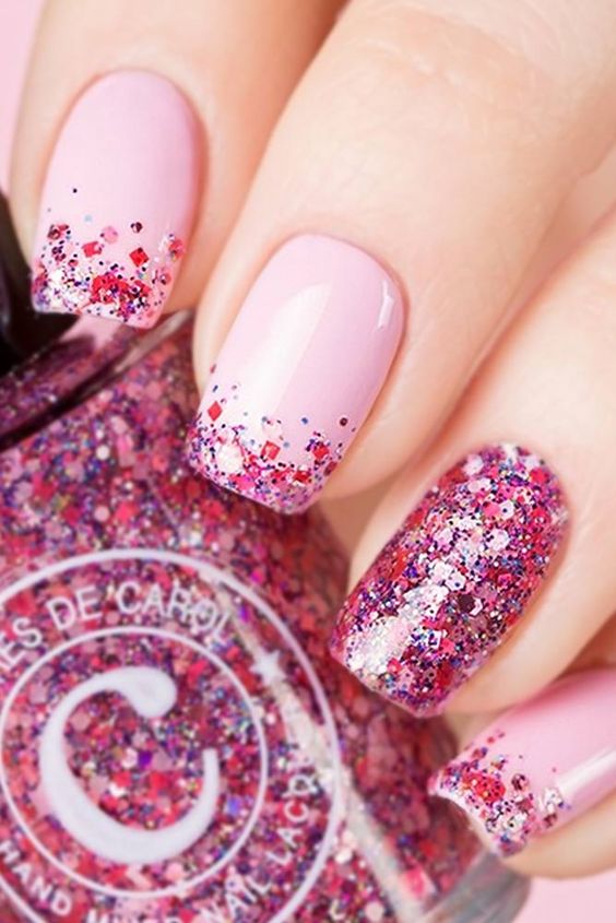 15 glitter nail designs