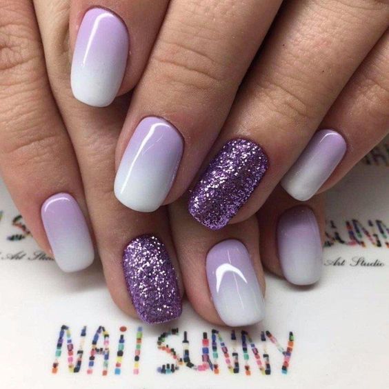 17 glitter nail designs