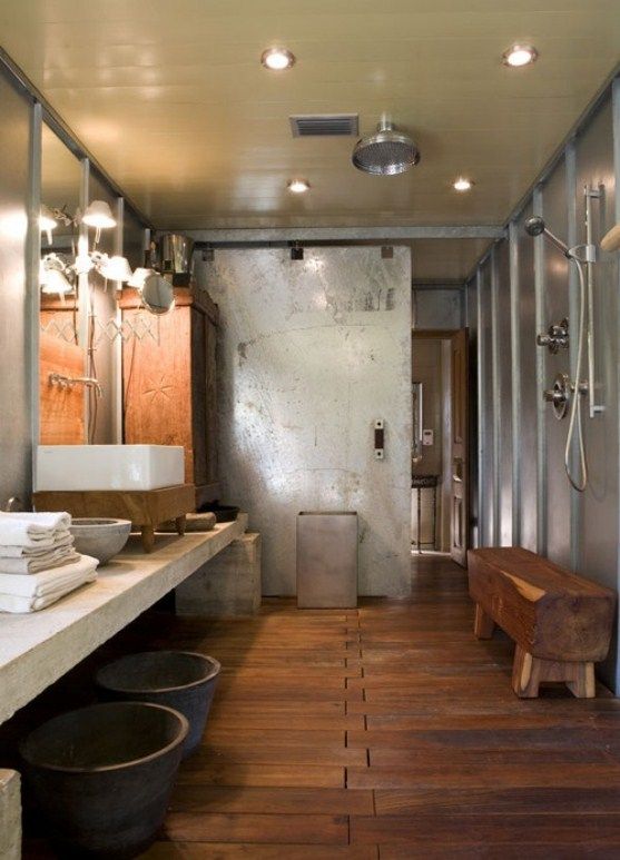 The clustered bathroom