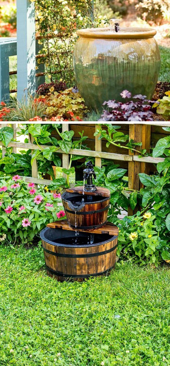 Backyard DIY Fountain