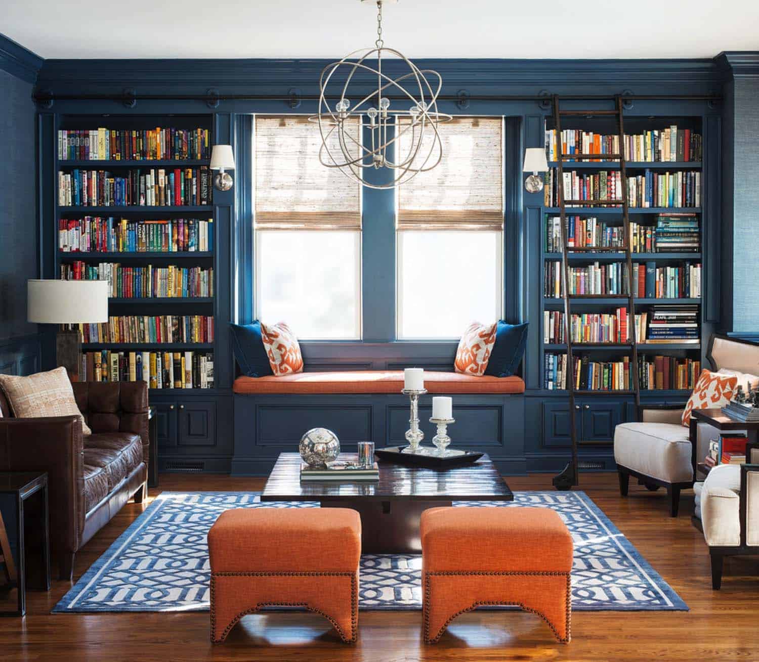 2 home library ideas