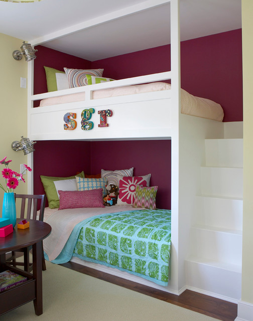 22 built in bunk bed ideas for kids