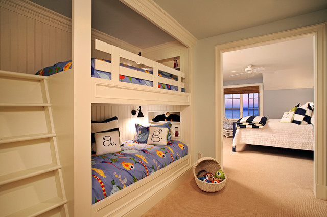 26 built in bunk bed ideas for kids
