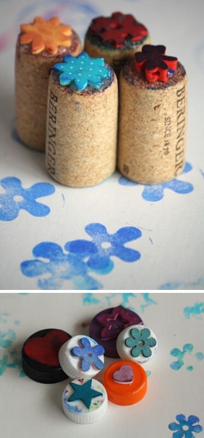 Homemade stamps