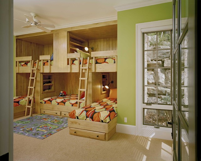 29 built in bunk bed ideas for kids