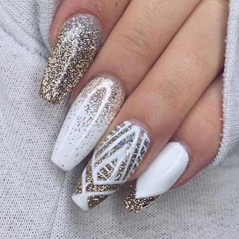 29 glitter nail designs