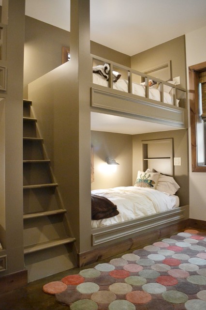 38 built in bunk bed ideas for kids