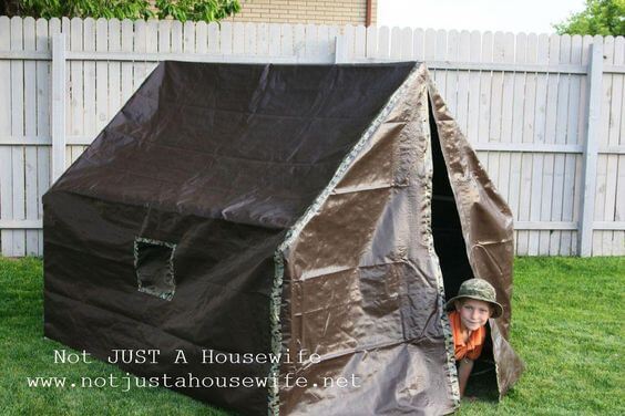 6 diy tent for kids