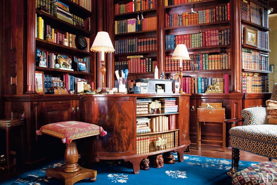 60 home library ideas