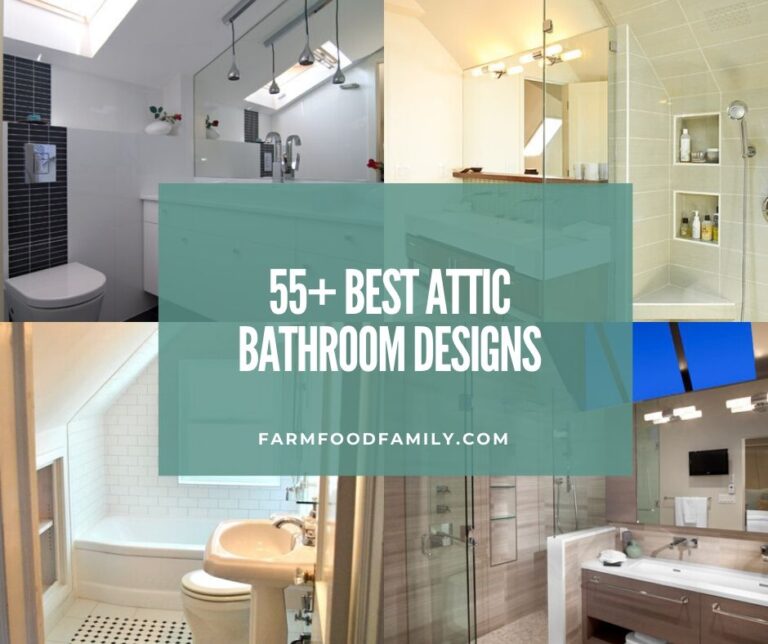 55+ Best Attic Bathroom Design Ideas