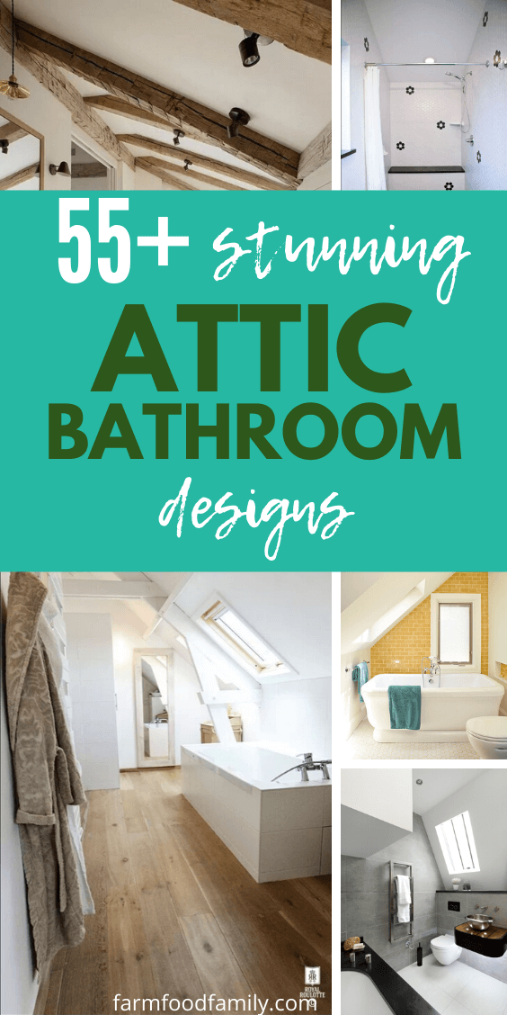 best attic bathroom ideas