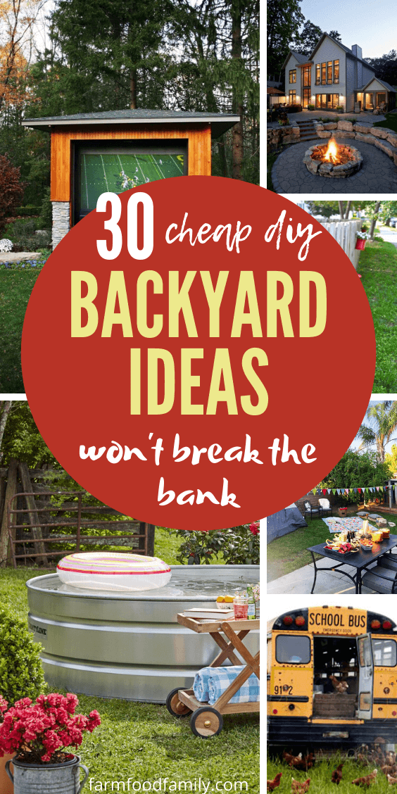 cheap backyard ideas 2