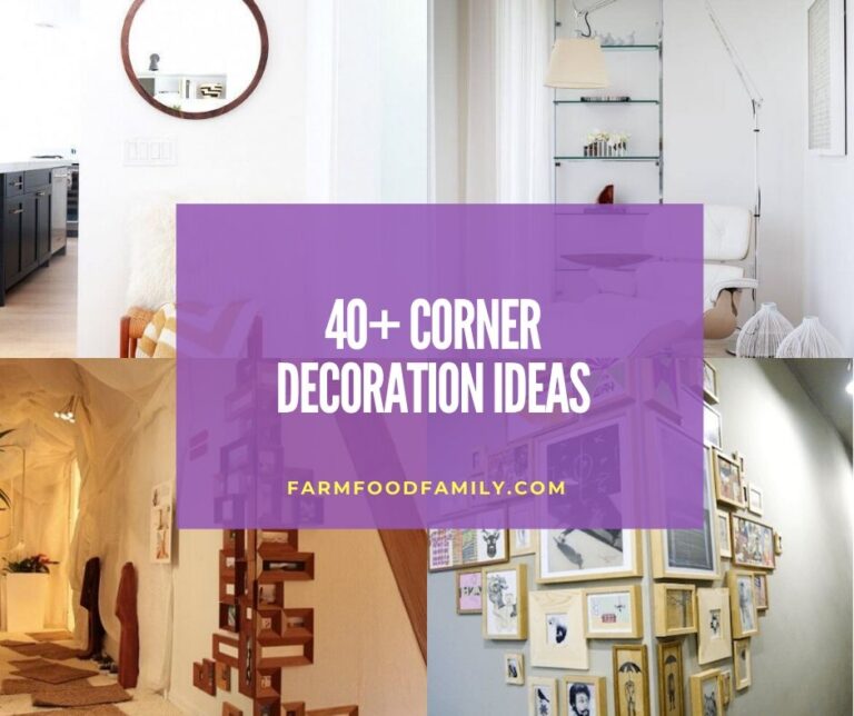 20+ Clever Corner Decoration Ideas and Designs