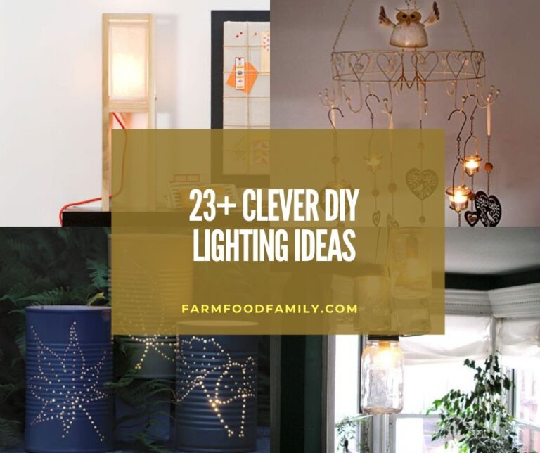 25+ Creative DIY Lighting Ideas and Designs