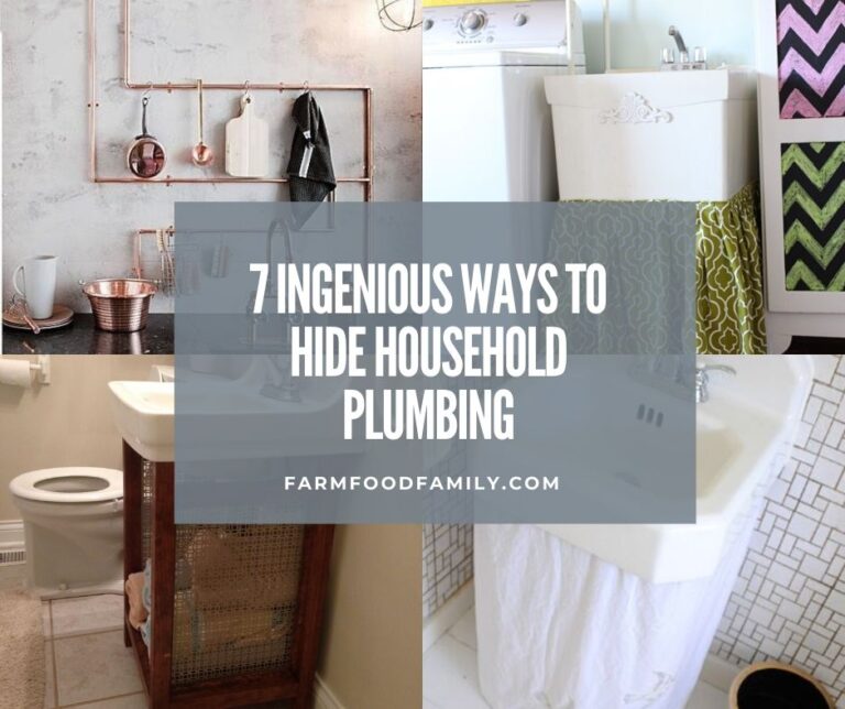 7 Ingenious Ways to Hide Household Plumbing