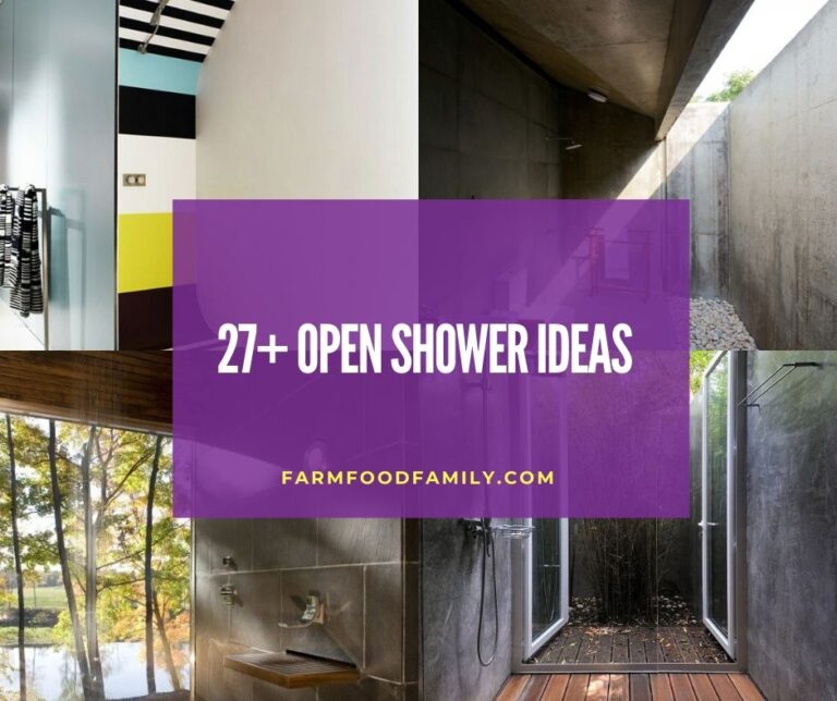 27+ Stunning Open Shower Ideas For Your Bathroom