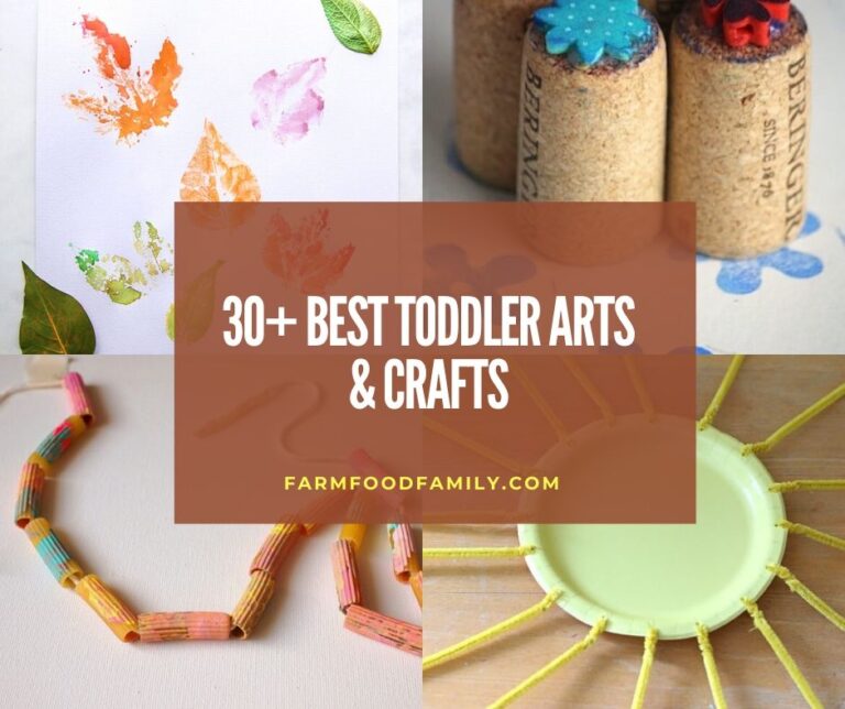 30 Of The Best Toddler Crafts For Little Hands