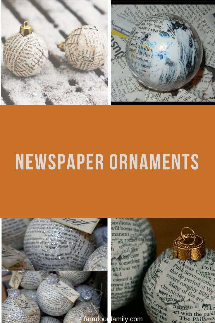 12 Newspaper craft ideas