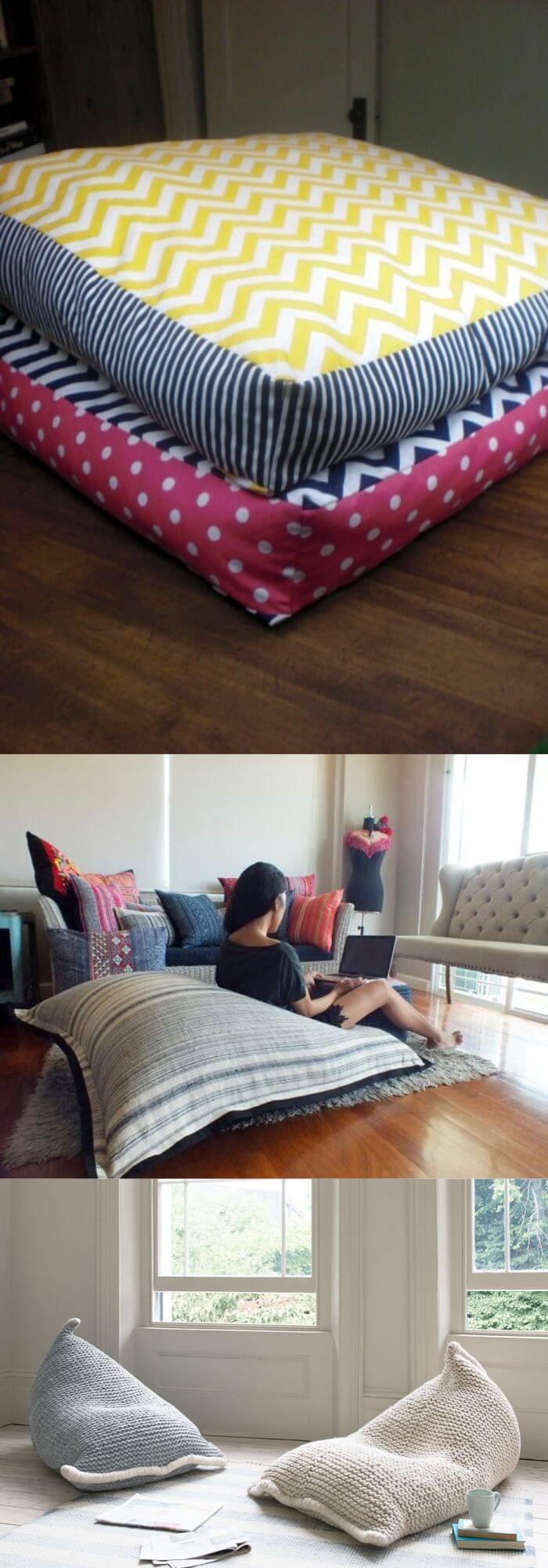 Oversized Floor Pillows