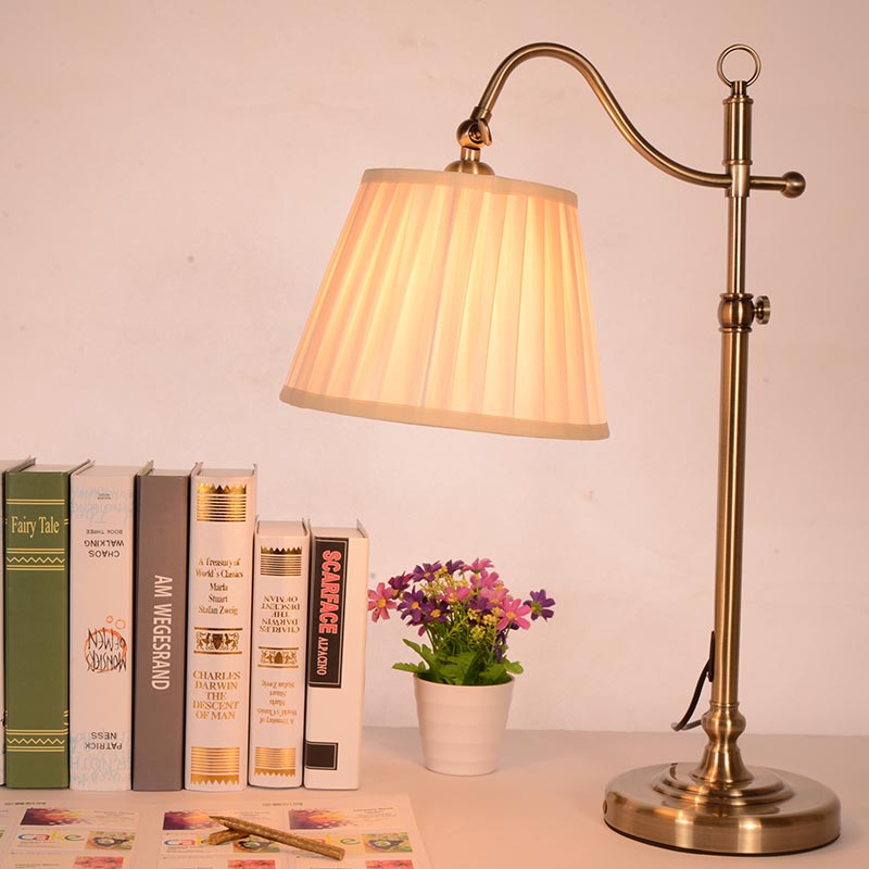 2 brass classic study lighting