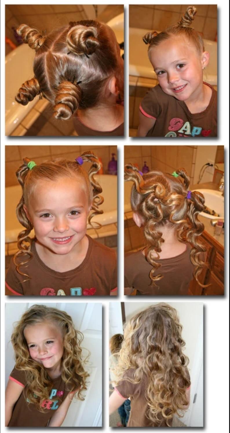 33 easy hairstyles for little girls
