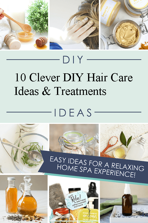 Clever DIY Hair Care Ideas Treatments