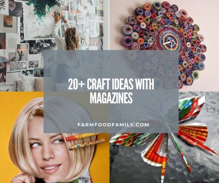 20 Clever Craft Ideas With Magazines