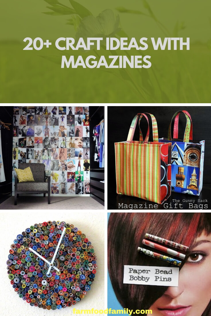 Craft Ideas With Magazines
