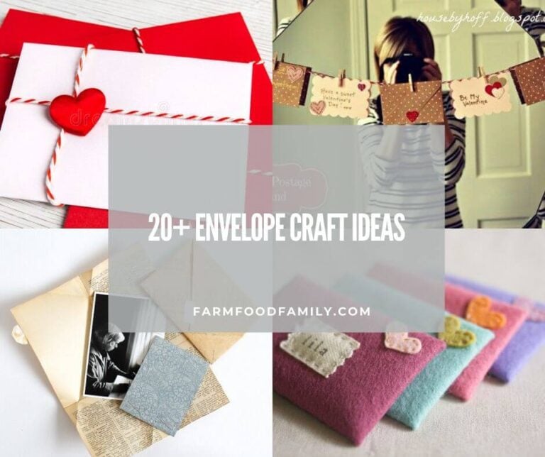 20+ Creative Envelope Craft Ideas