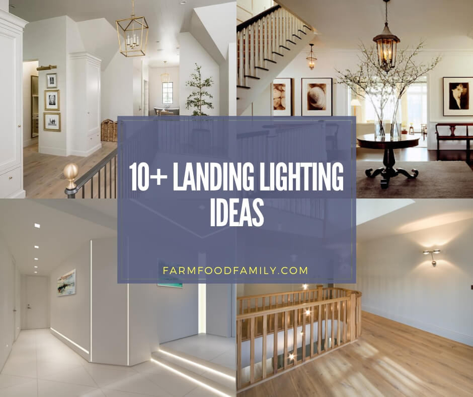 Easy Landing Lighting Ideas Designs, Stair Landing Lighting Ideas